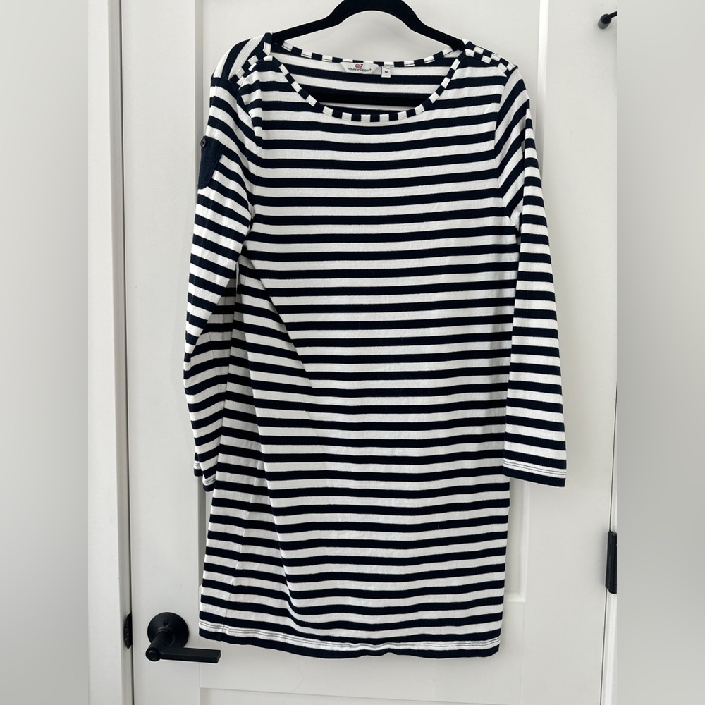 Long Sleeve Vineyard Vines T-shirt Dress